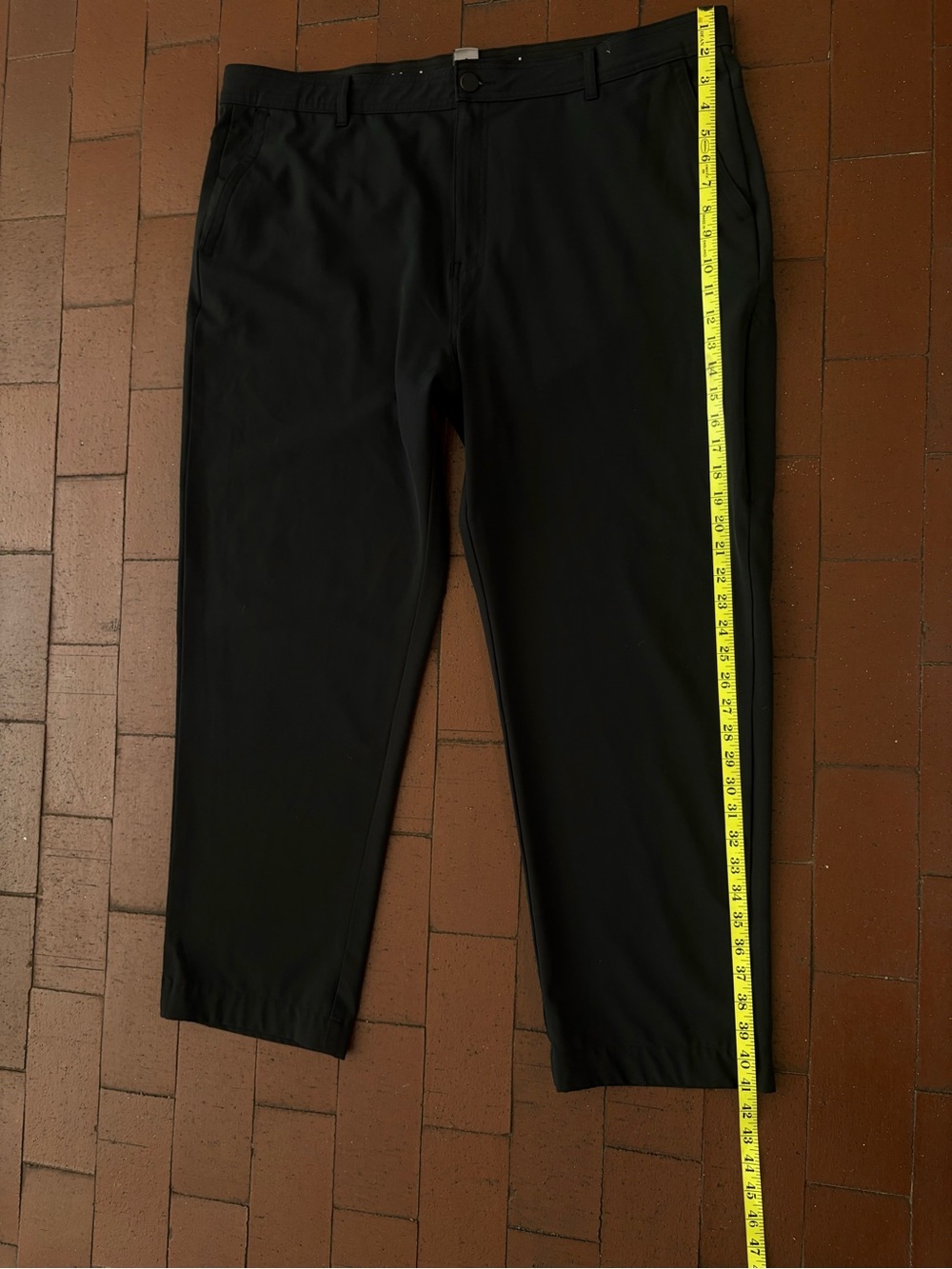 Hurley mens black hybrid performance stretch pants 40x32 - Picture 5 of 10